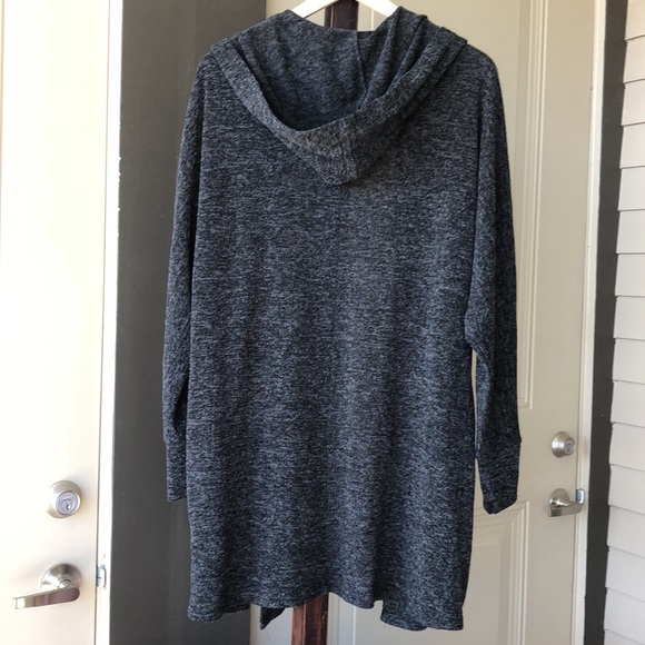 BDG Duster Open Cardigan with Hood Sz L - Picture 2 of 4